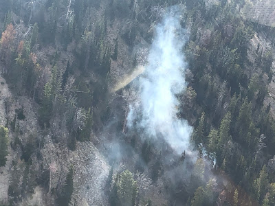 Dry Waterfall Fire